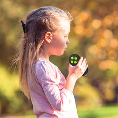 UOOEFUN mini fidget button buttons closeup shows silent and audible options