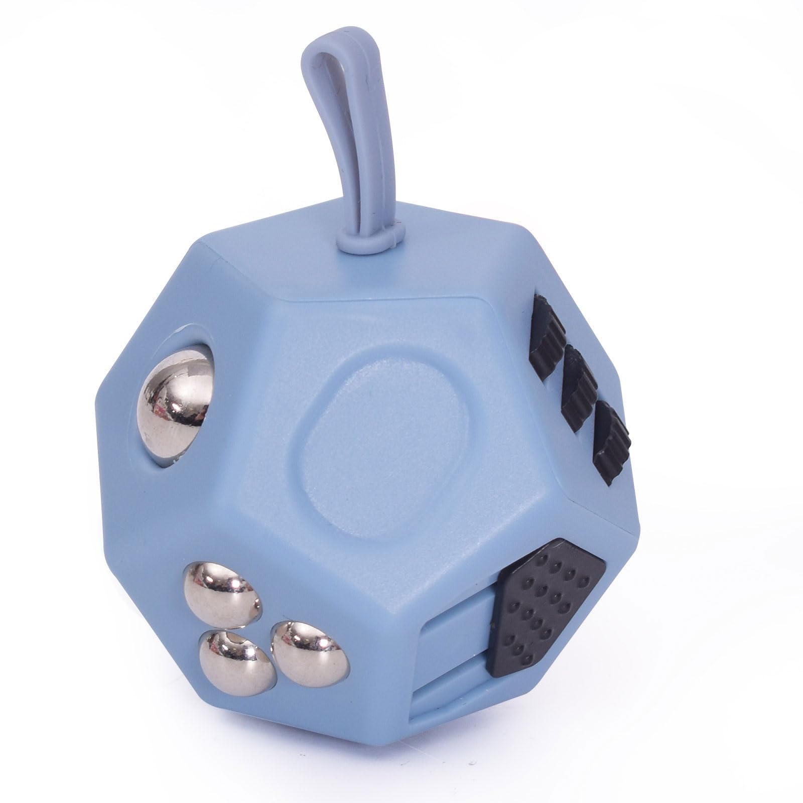 UOOEFUN small fidget toy 12-sided cube front view improves focus.