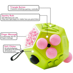 UOOEFUN fidget cube switch offers quick, satisfying tactile feedback.