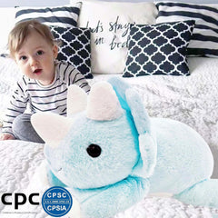 uoozii blue dinosaur gift-ready packaging highlighted for gifting.