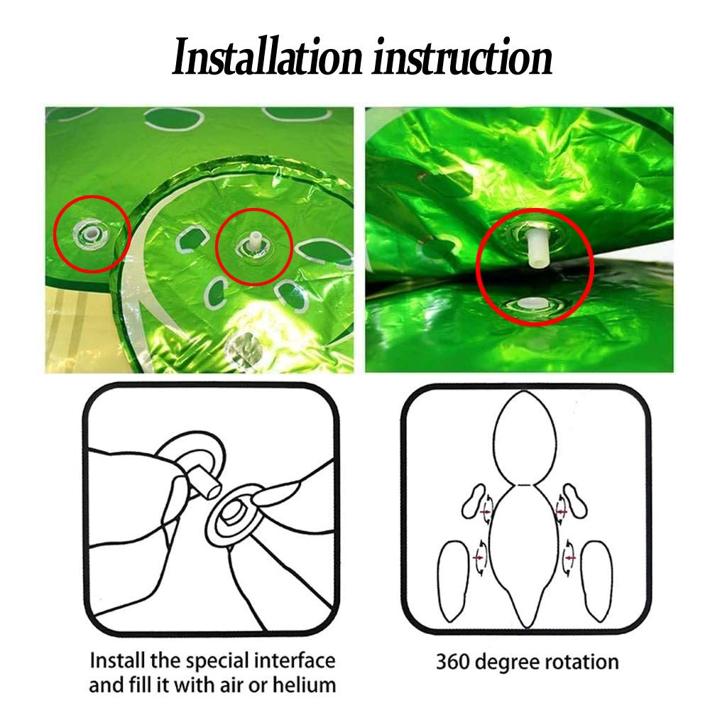 Uorbmaio reusable balloon, inflate and deflate for next celebration