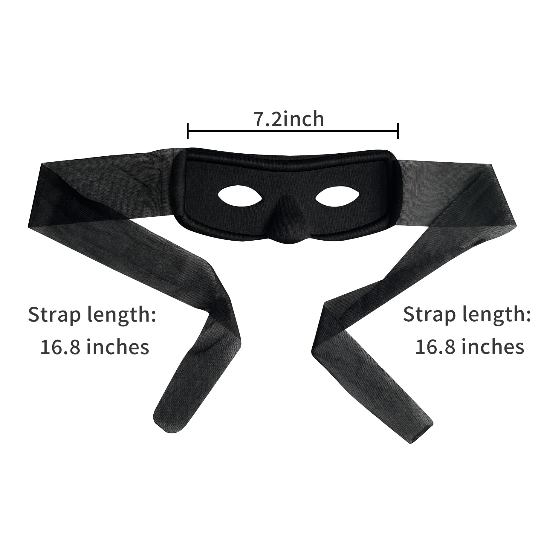 UOUYOO Bandit Mask versatile prop for masquerade and costume parties