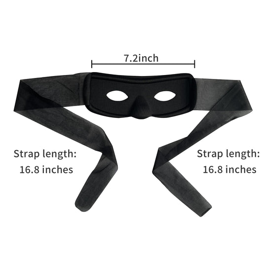 UOUYOO Bandit Mask versatile prop for masquerade and costume parties