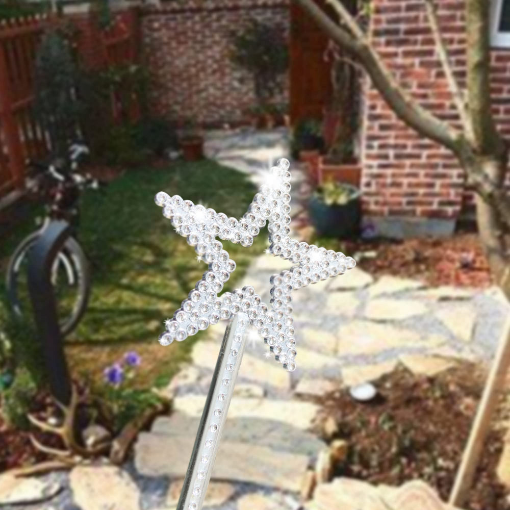 UOUYOO Christmas wand silver ideal gift and decor prop