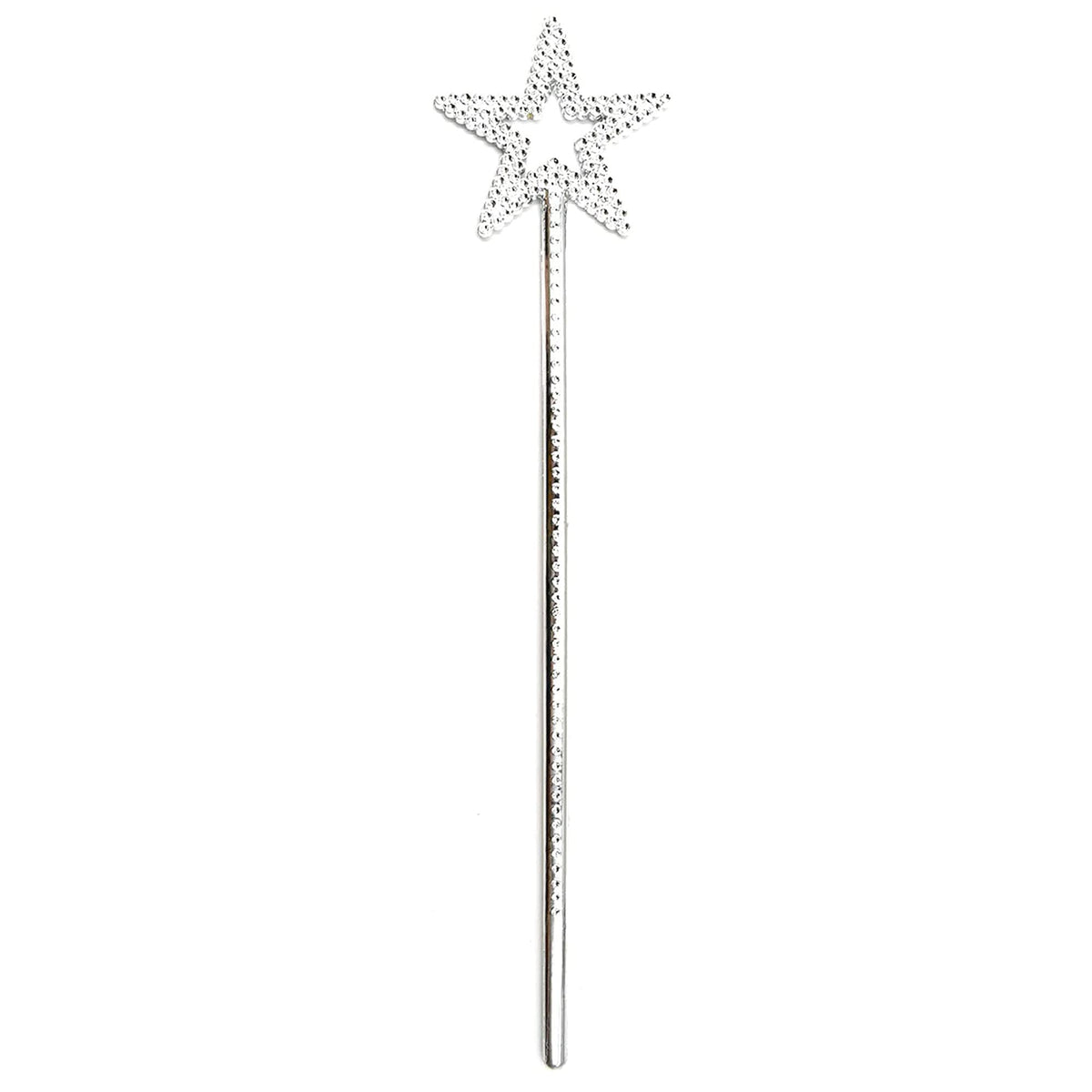 UOUYOO silver star wand for magical pretend play and photos