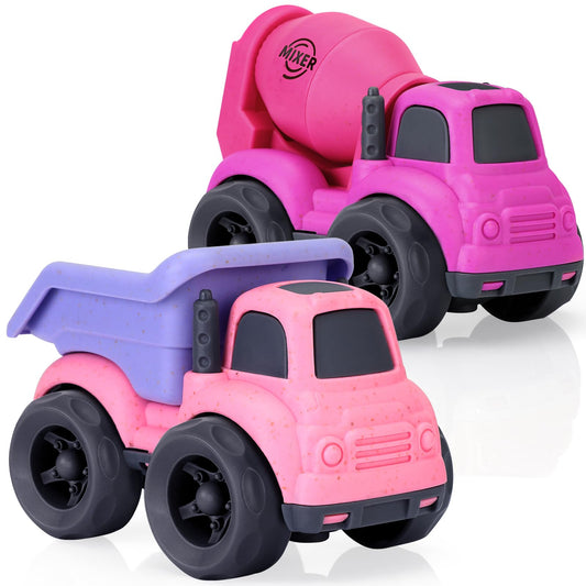 UOYLEYVN pink dump truck toy for toddlers boosts imaginative play