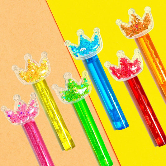uoyoi Princess Crown Bubble Wand showing bling crown patterns for magical decor