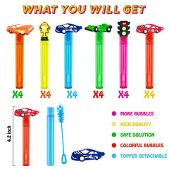 Detachable toppers and six racing car patterns on uoyoi wands