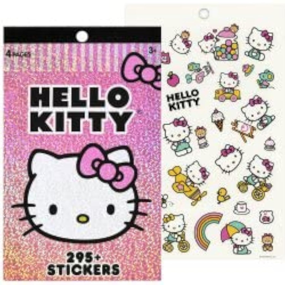 UPD Hello Kitty foil cover sticker pad — colorful designs for rewards and crafts