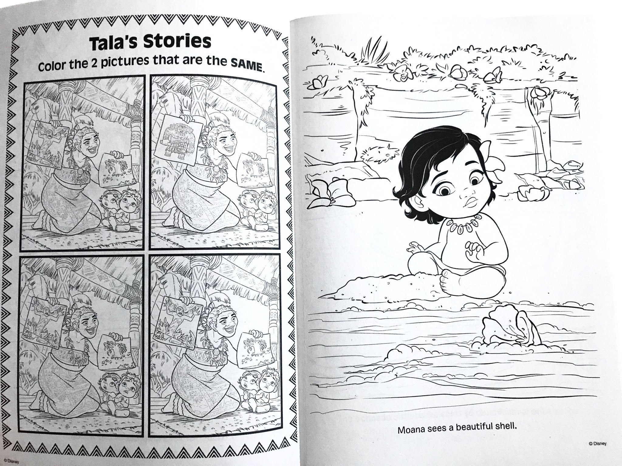 UPD Moana coloring activity book for kids with kid-friendly design for rainy-day fun