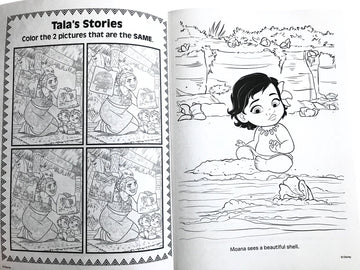 UPD Moana coloring activity book for kids with kid-friendly design for rainy-day fun