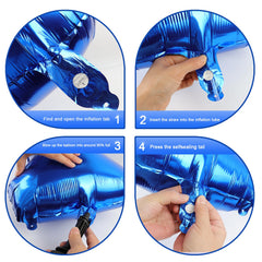 Upgesy 40 inch number 10 balloon with self-sealing valve for quick inflation