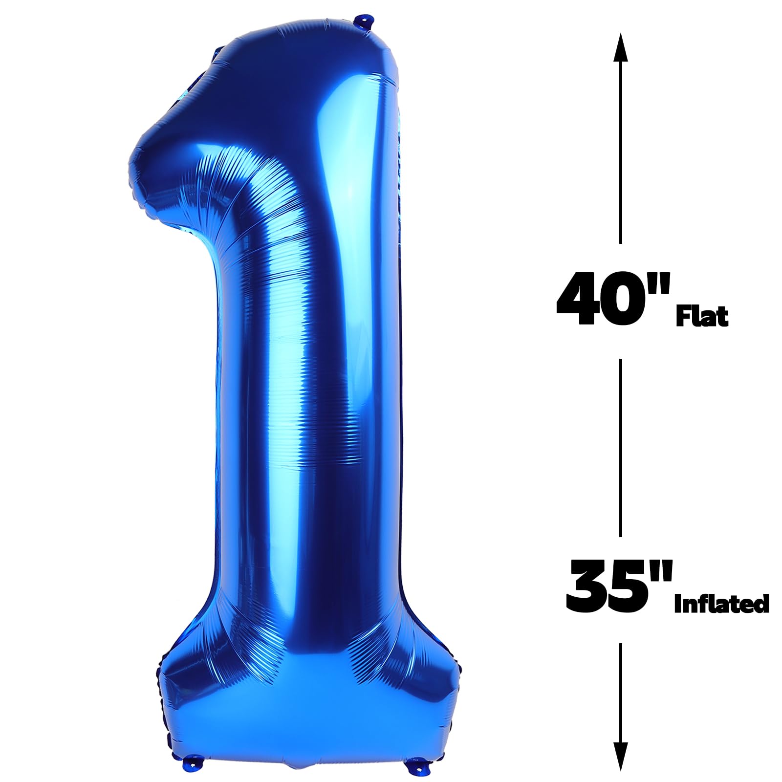 Upgesy navy blue 40 inch number 10 balloon adds a bold focal point