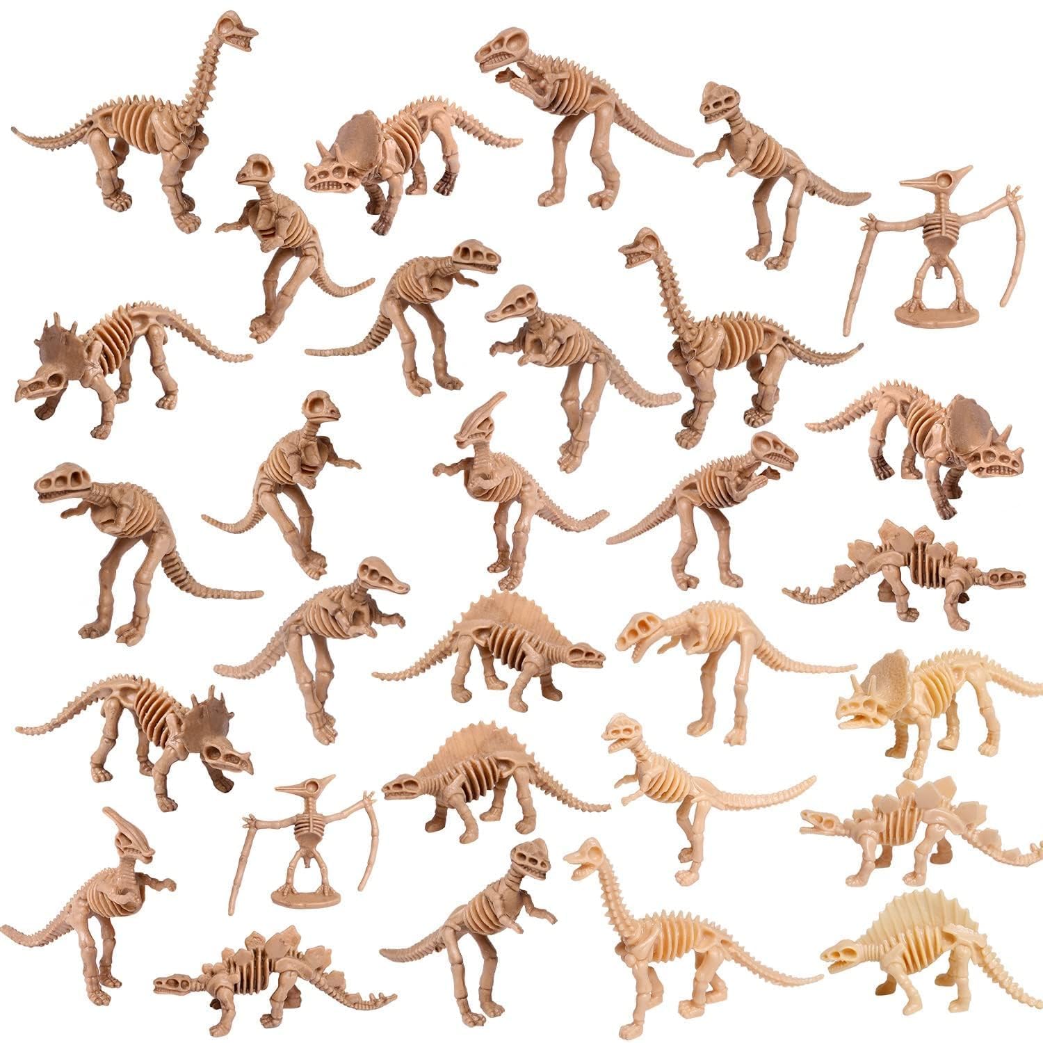 UPINS pterodactyl dinosaur skeleton figure for science play