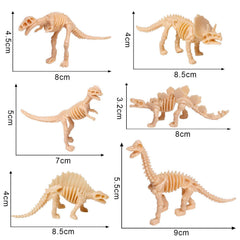 UPINS tyrannosaurus skeleton figure for learning and imagination