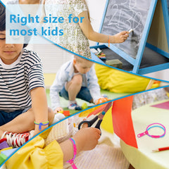 UPlama colorful zipper bracelet close-up, great for gifts.