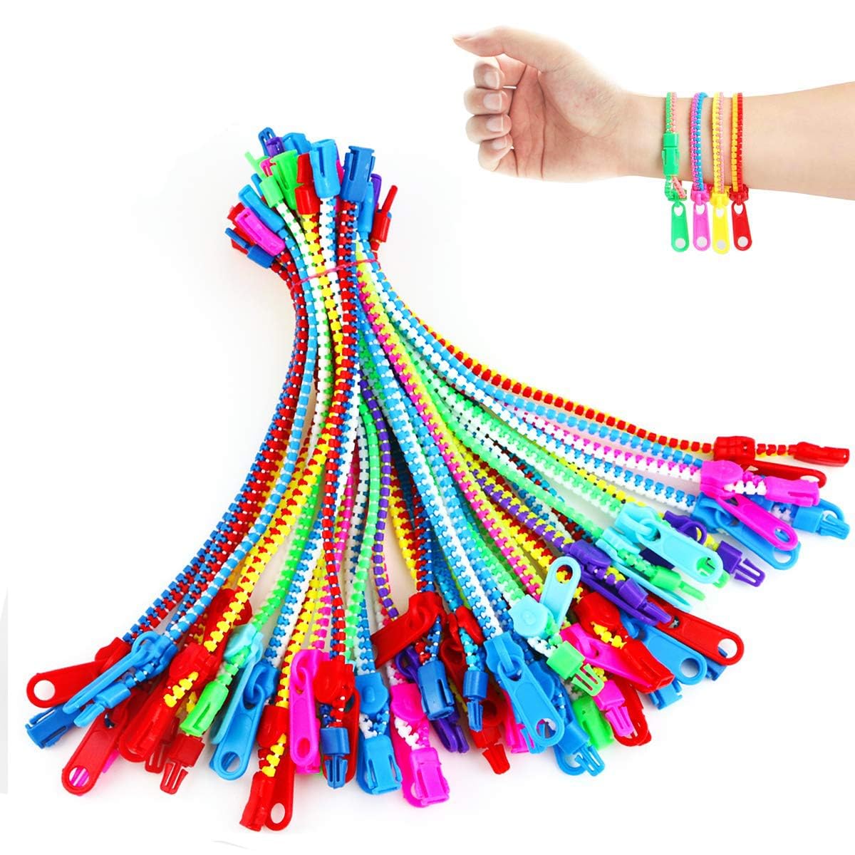 UPlama Easter basket stuffer zipper bracelet adds whimsy.