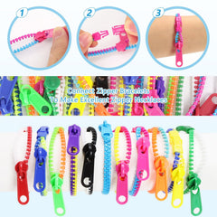 UPlama neon sensory bracelets on wrist offer satisfying texture.