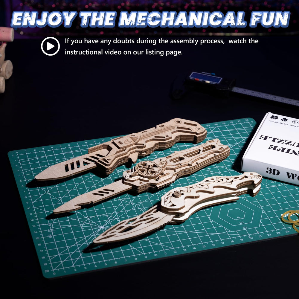 UPLIKE ejector knife model with interactive button mechanism