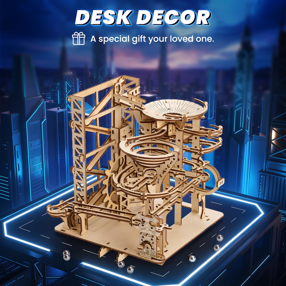 UPLIKE compact desk decor puzzle ready to display at home or office.