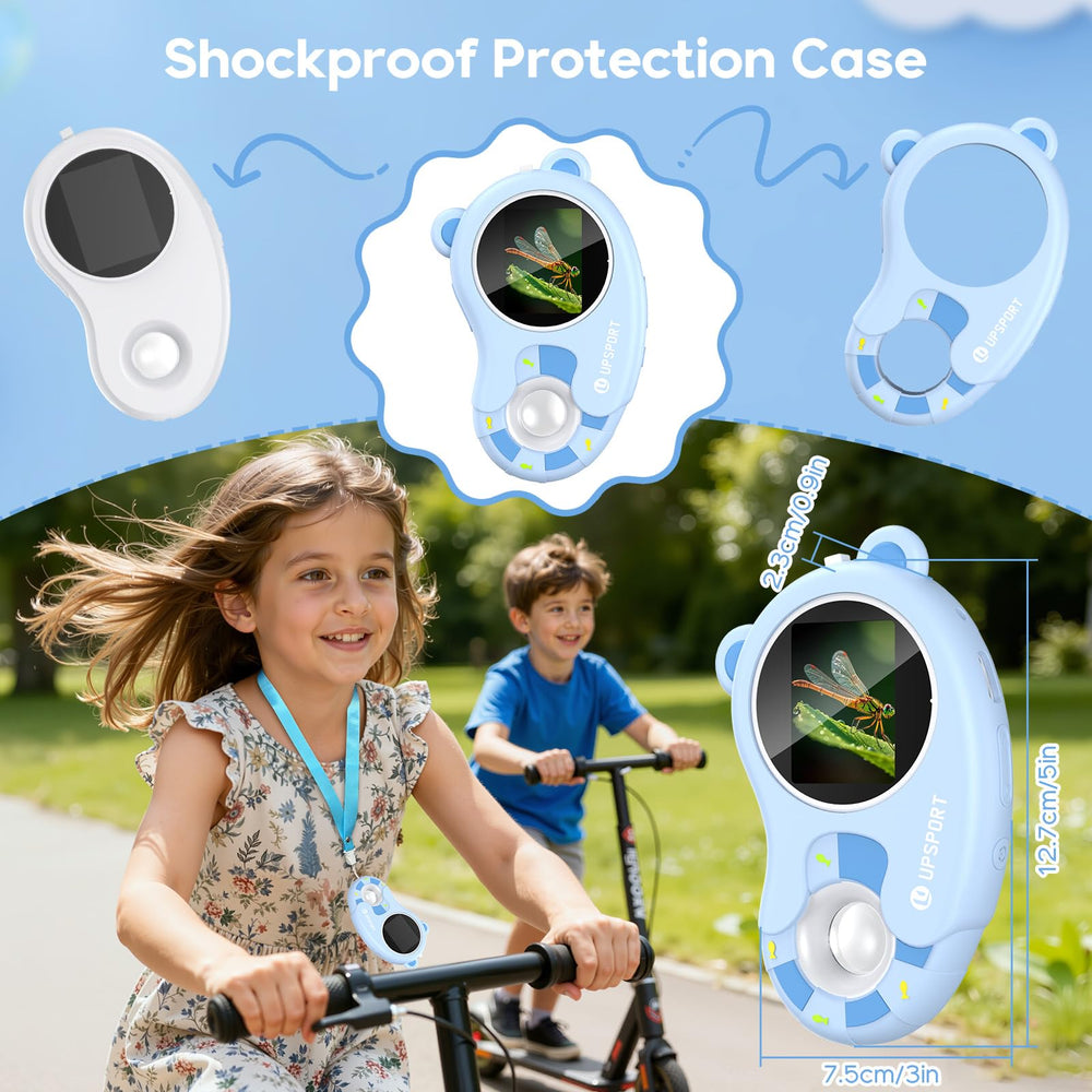 UPSPORT adjustable focus brings subjects into sharp view quickly