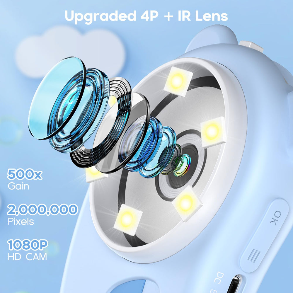 UPSPORT pocket portable microscope is lightweight and easy to carry