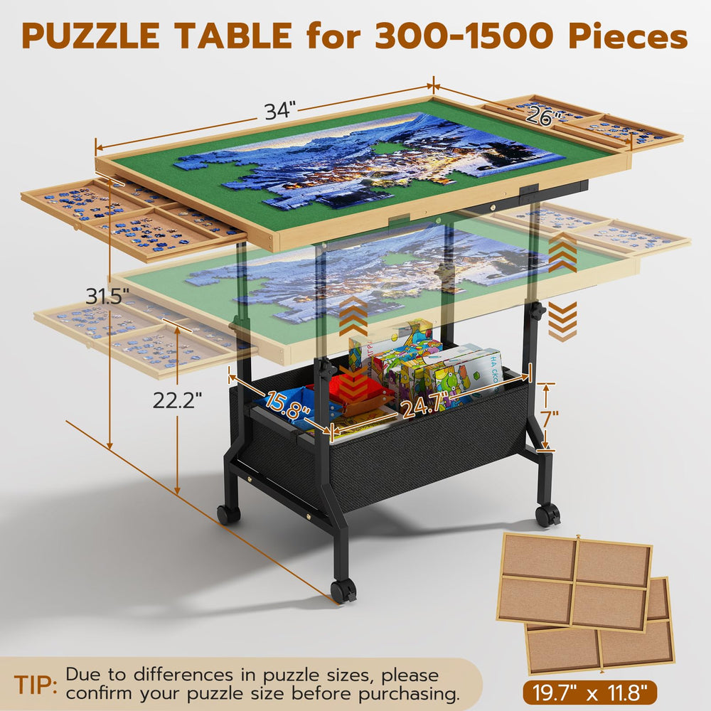 upvercy puzzle table height adjustment lets you sit comfortably from a sofa or bed