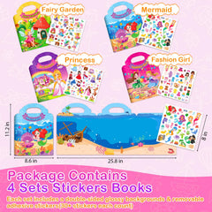 Uranus&No.1 jelly stickers are reusable and mess-free on various surfaces