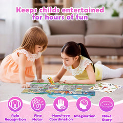 Uranus&No.1 mermaid and fairy garden scenes inspire storytelling moments