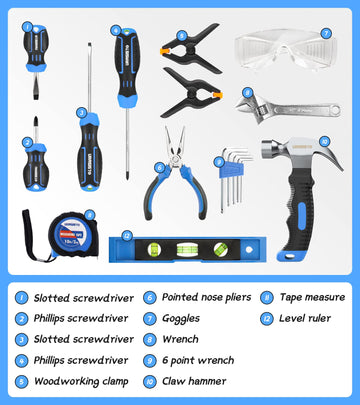 URASISTO measuring tape aids quick dimension checks during DIY tasks.