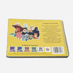 Urban Supply Co Farm habitat scene stickers — friendly animals for early learners.