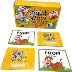 Urban Supply Co sight word memory cards — engaging early reading practice.