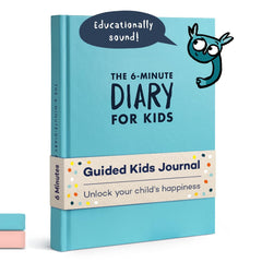UrBestSelf 6-Minute Kids Diary cover promotes gratitude and calm.