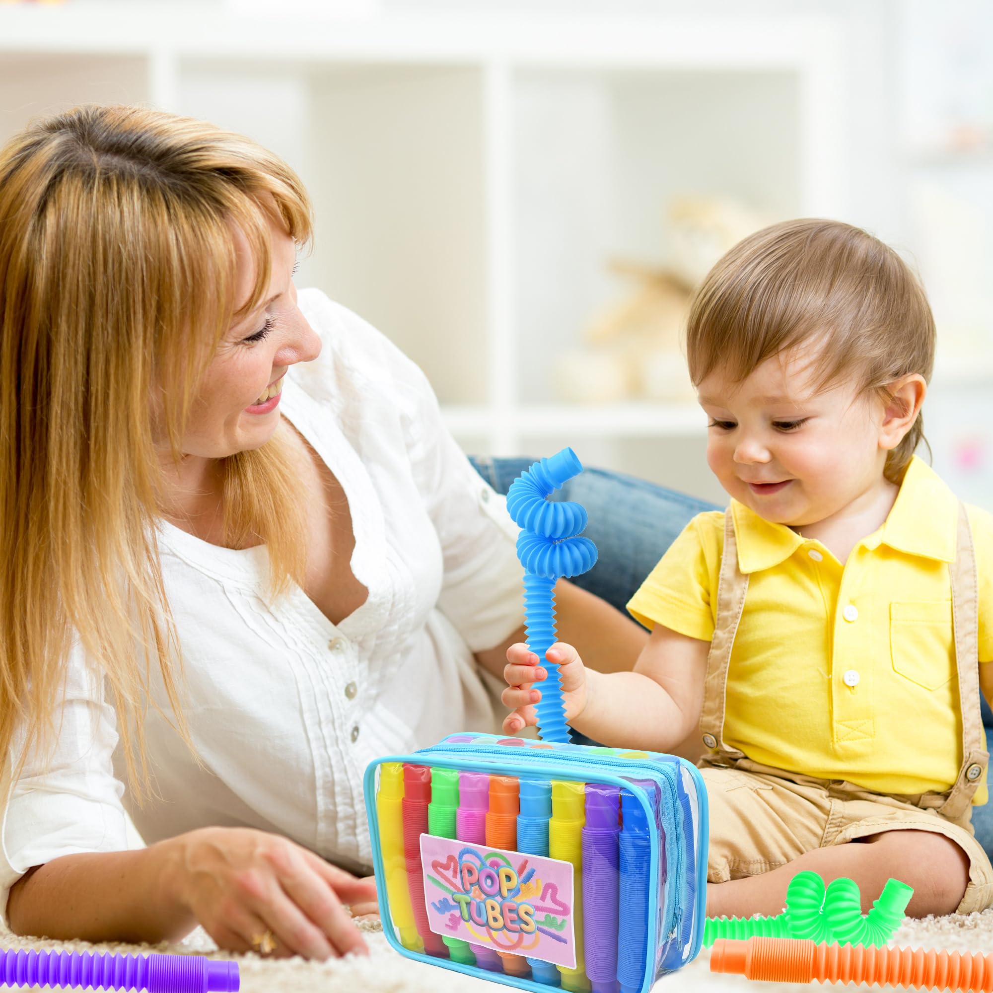 UrChoice Pop Tubes make travel entertainment with compact, lightweight play for kids and adults.