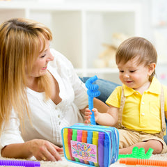 UrChoice Pop Tubes make travel entertainment with compact, lightweight play for kids and adults.