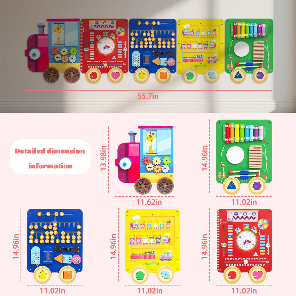 UREDISO magnetic maze panel supporting color sorting with beads