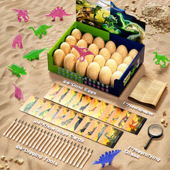 Uregoio glow eggs come with clear steps for safe, engaging play.
