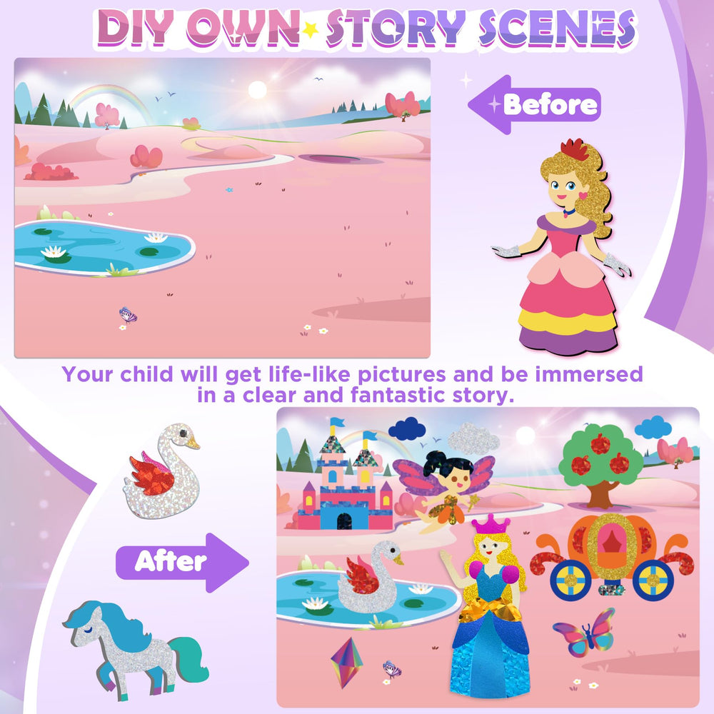 URMYWO foil art kit safe EVA material easy to clean.