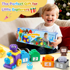 URMYWO detach-and-use car toys become mini vehicles for on-the-go pretend play.