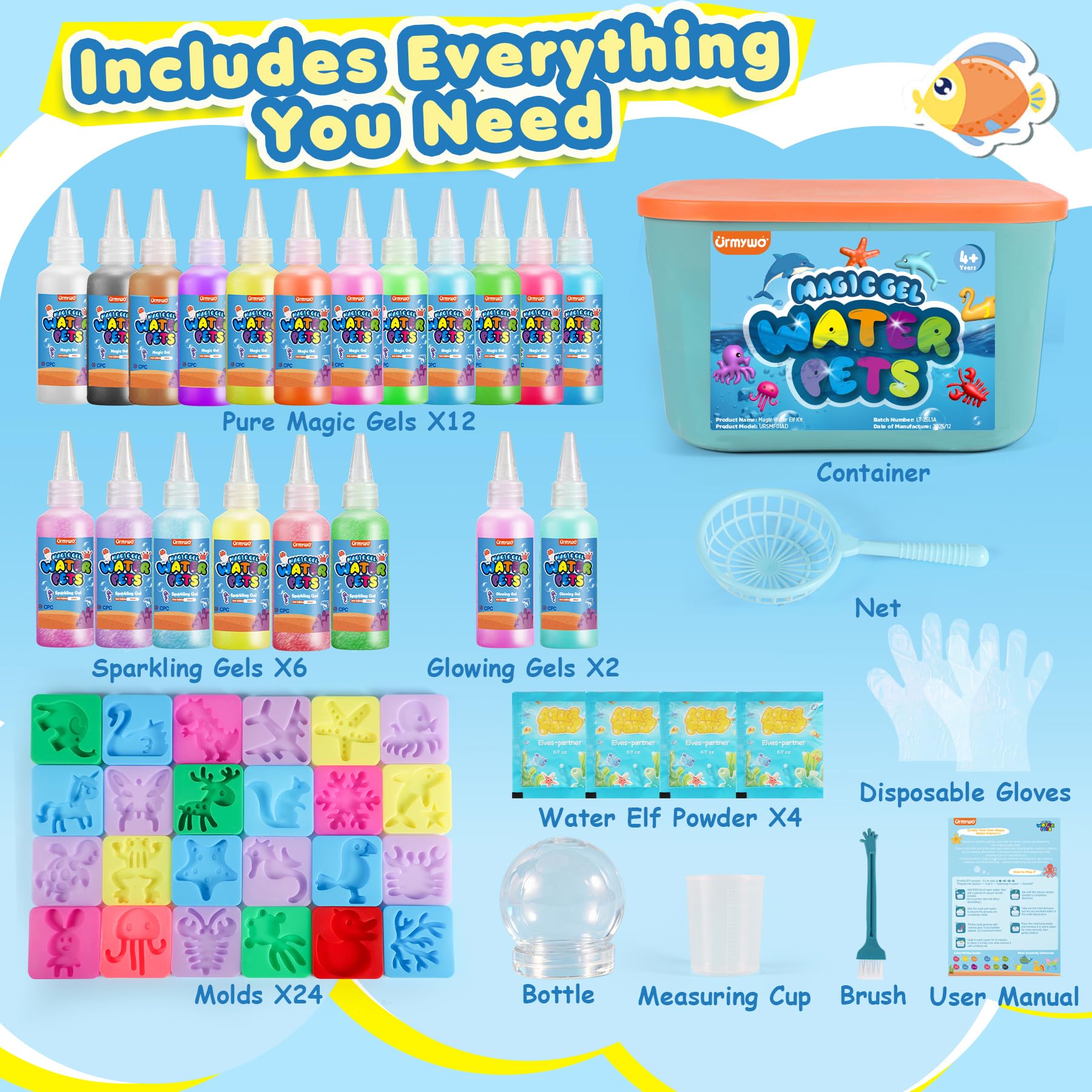 URMYWO Easter basket craft pack for family time and gifts
