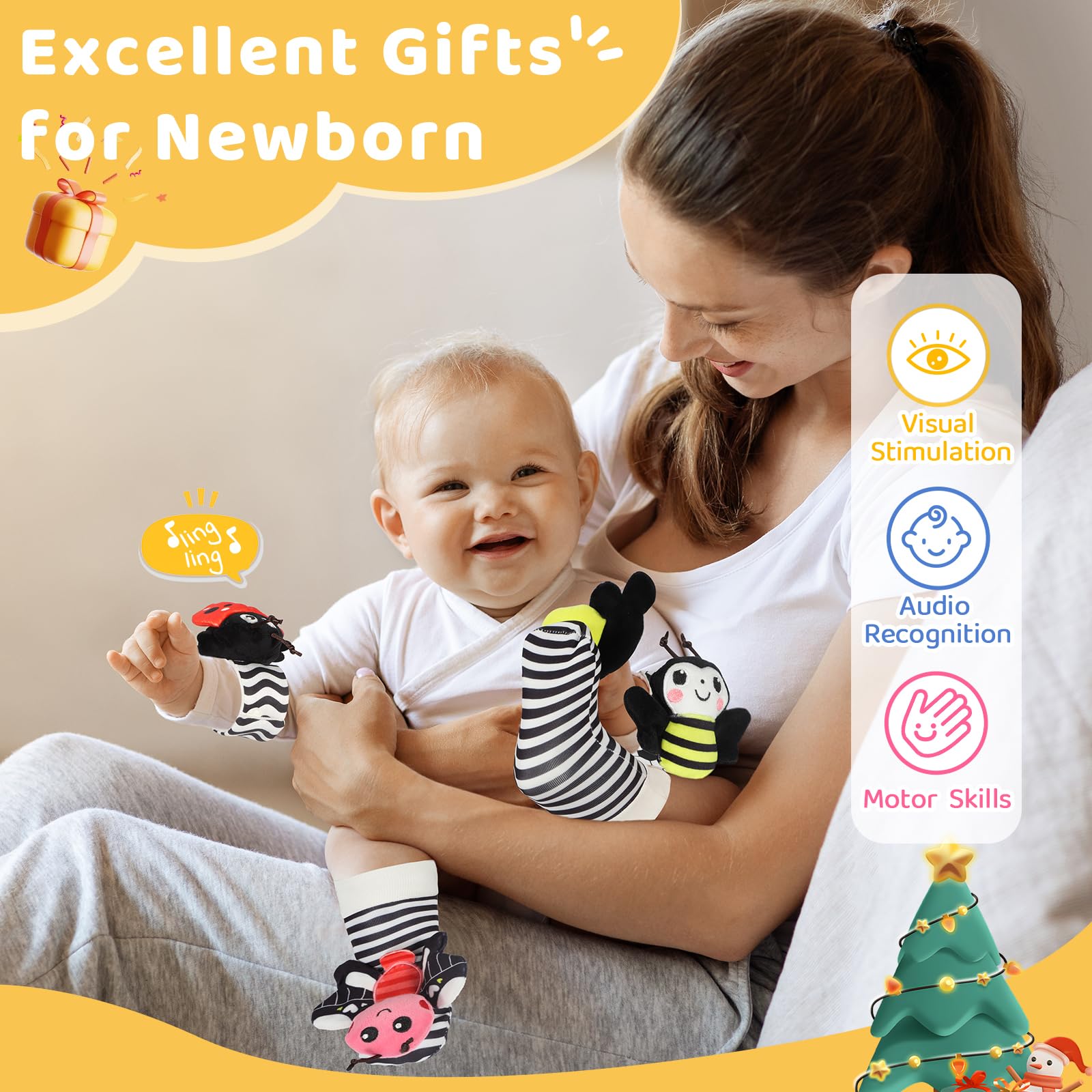 URMYWO gift-set for newborns ideal for shower gifts for boys and girls
