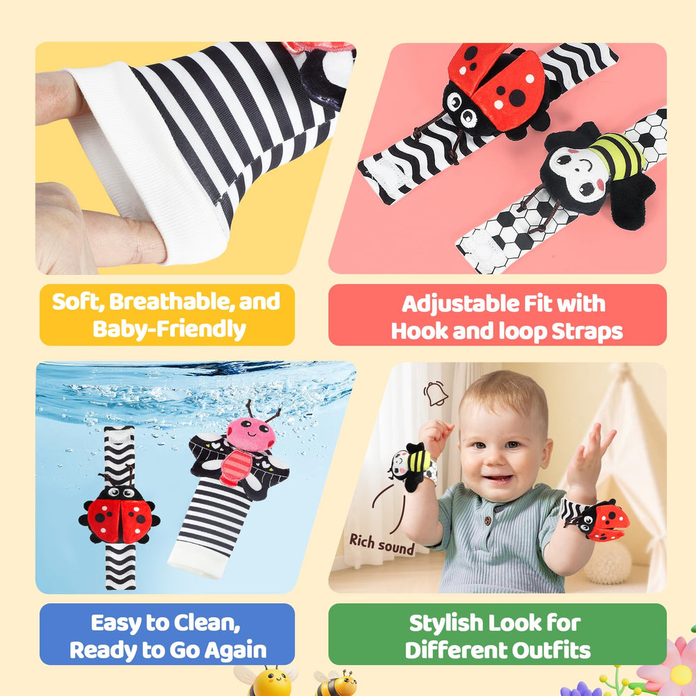 URMYWO high-contrast design supports early visual tracking for newborns