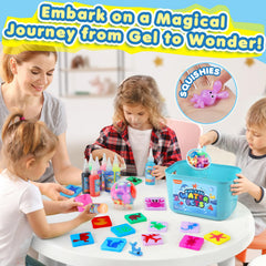 URMYWO Sparkle glitter gels add shine to kid-made squishies