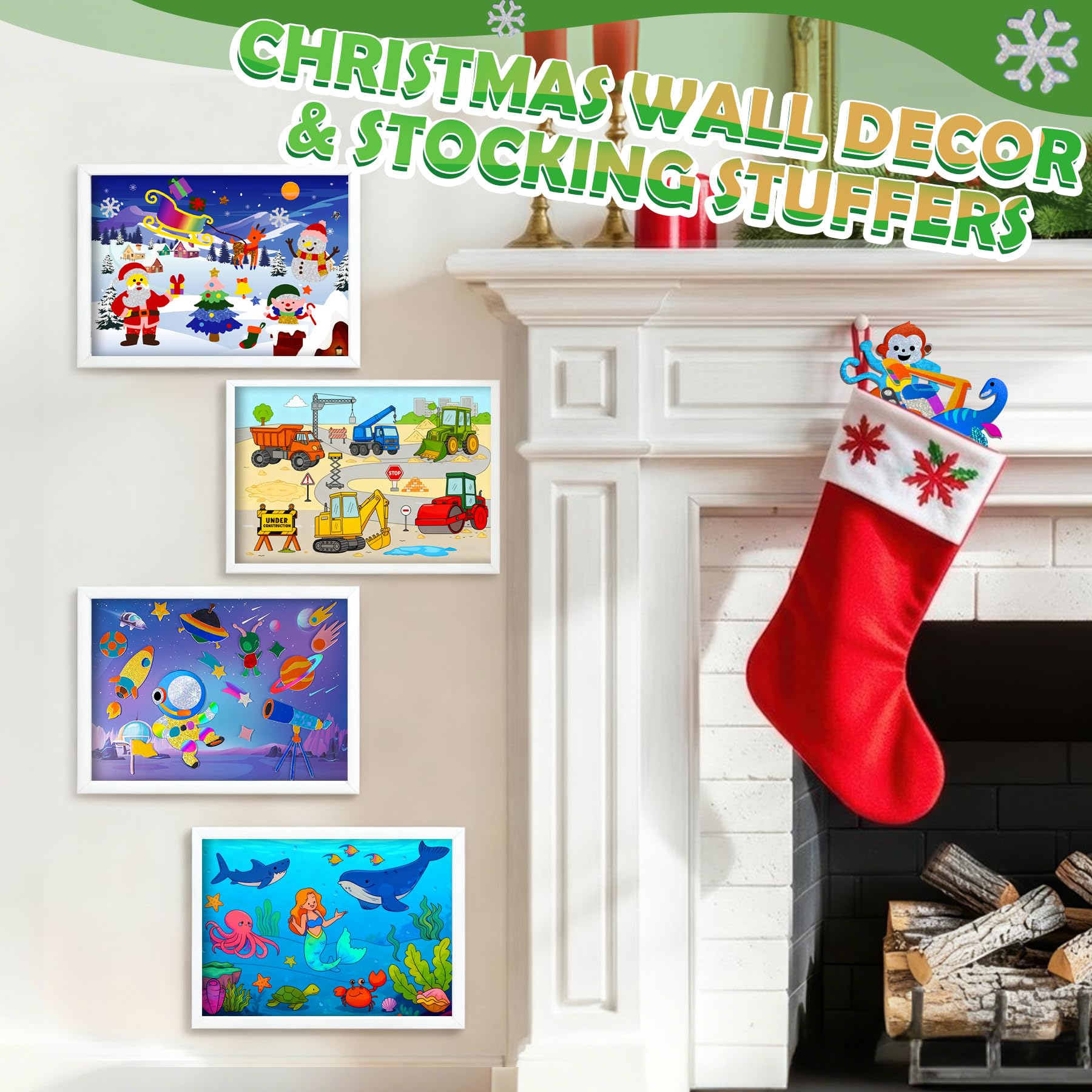 URMYWO kids' arts and crafts that encourage creativity and fine motor skills.