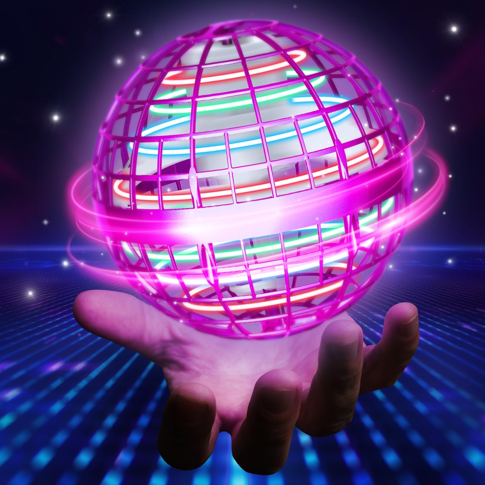UROINT Flying Orb Ball Pink Hover: smooth levitation for casual play