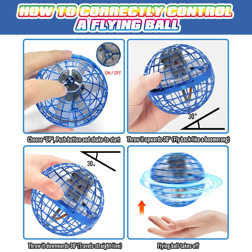 UROINT USB charging keeps the cosmic ball ready for quick play