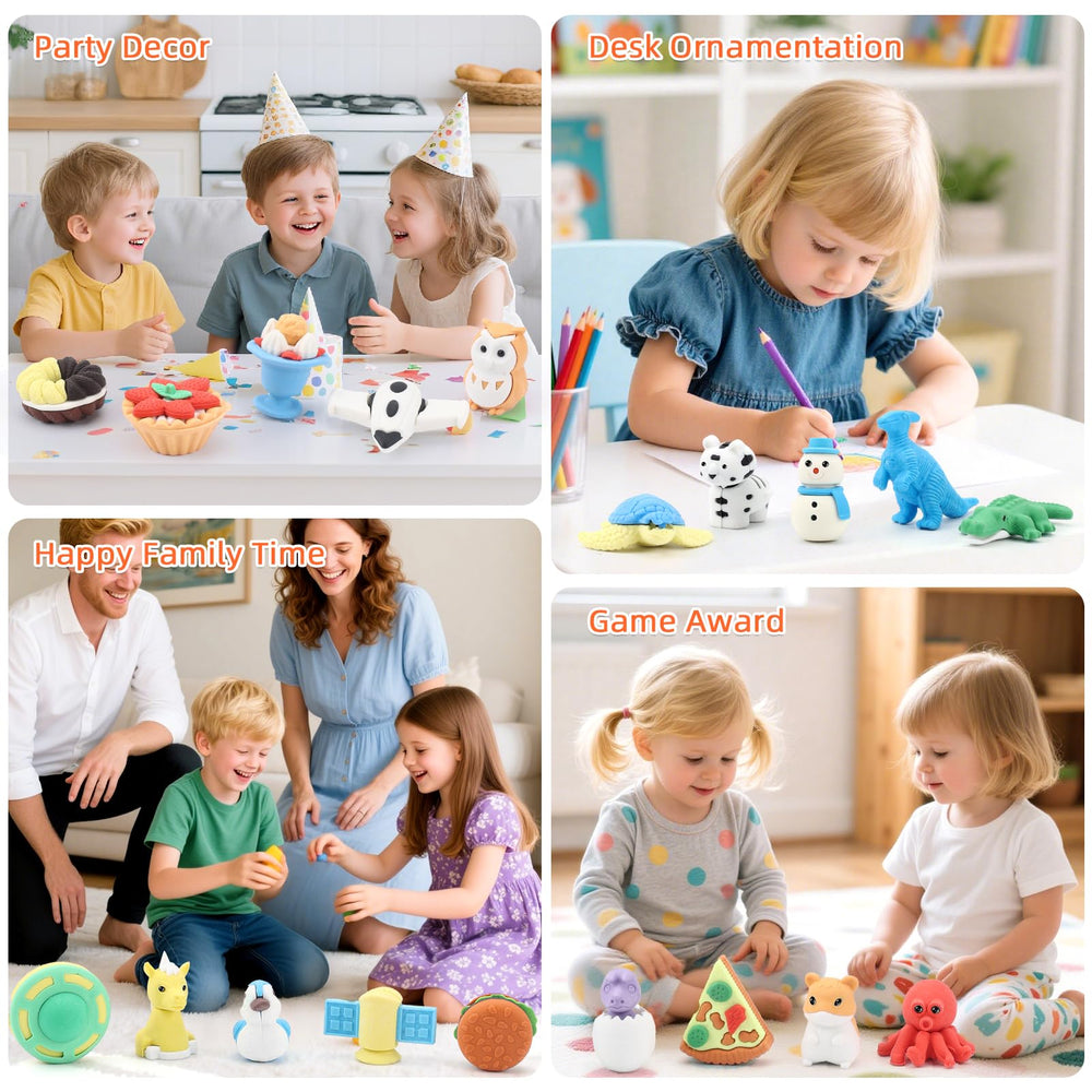URSKYTOUS 3D desk pet erasers boost classroom engagement