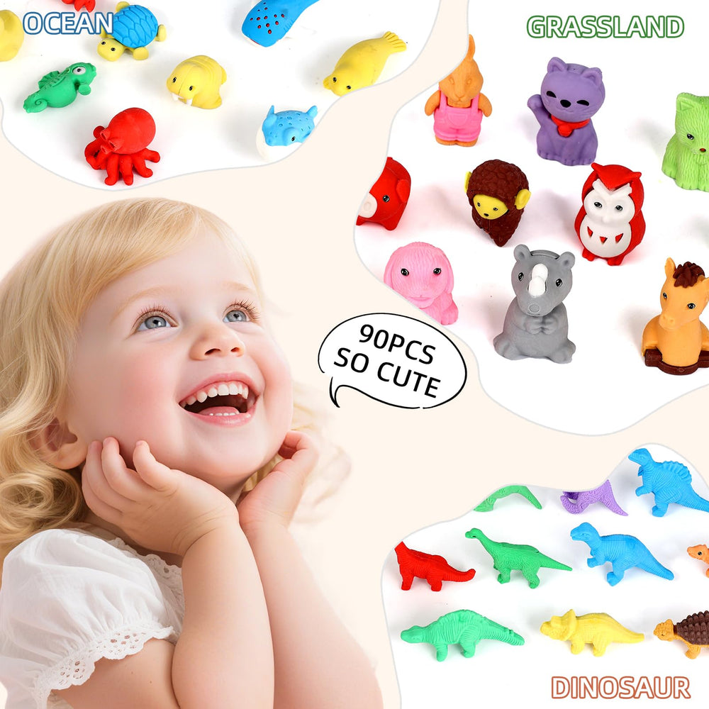 URSKYTOUS erasers as non-toxic, durable classroom toys and rewards