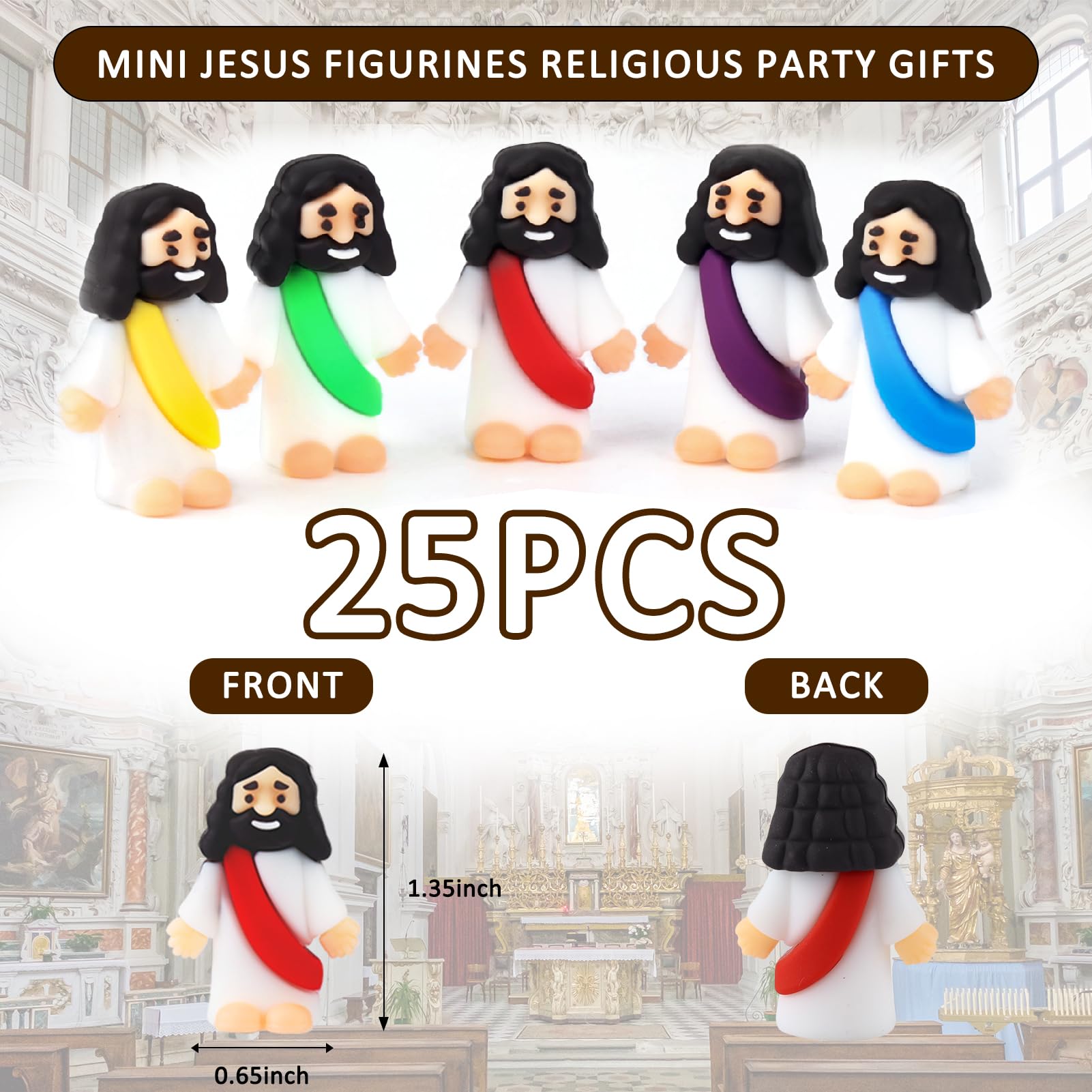 URSKYTOUS Jesus figures for church, home, and office display.