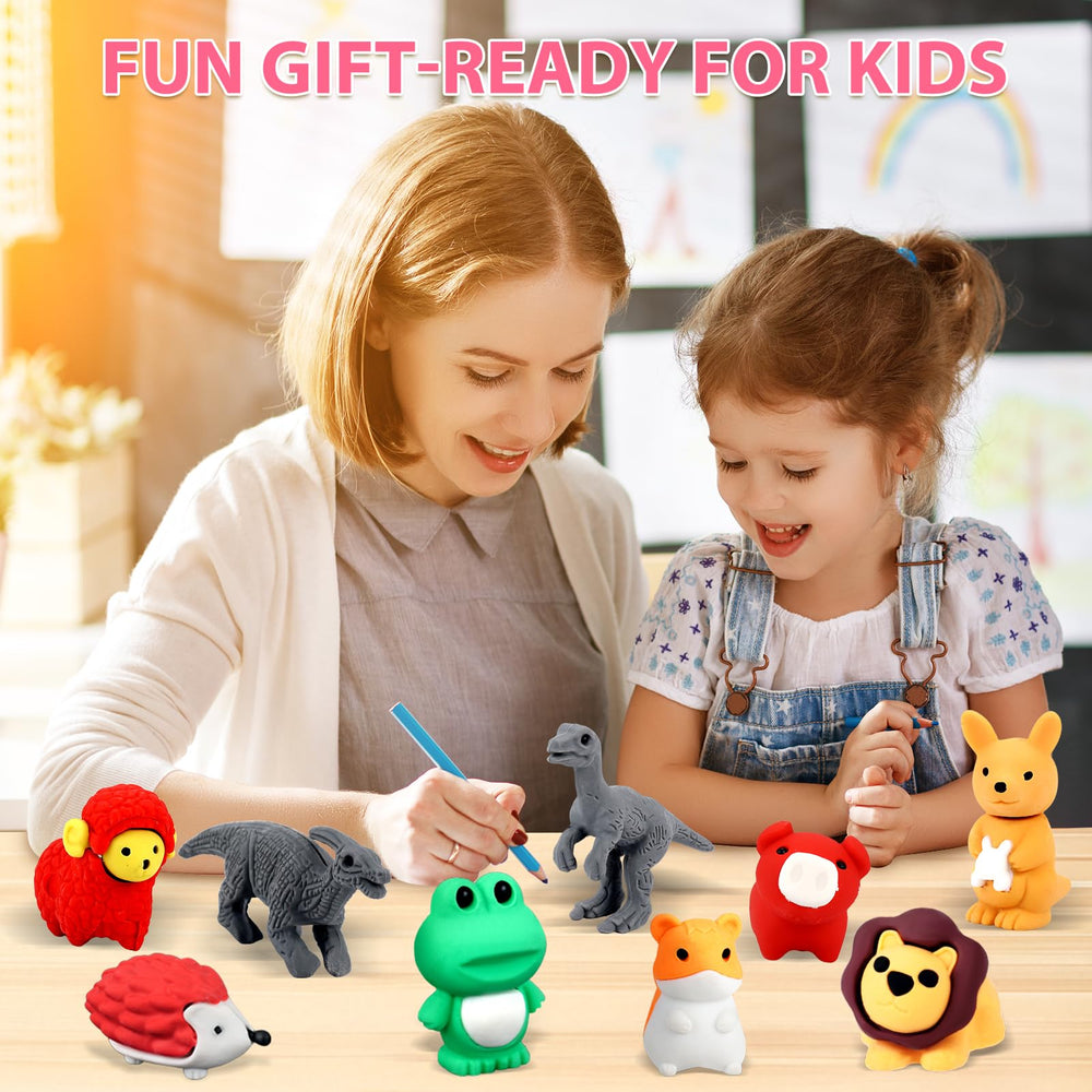 URSKYTOUS puzzle eraser monkey, rebuildable play to spark imagination.